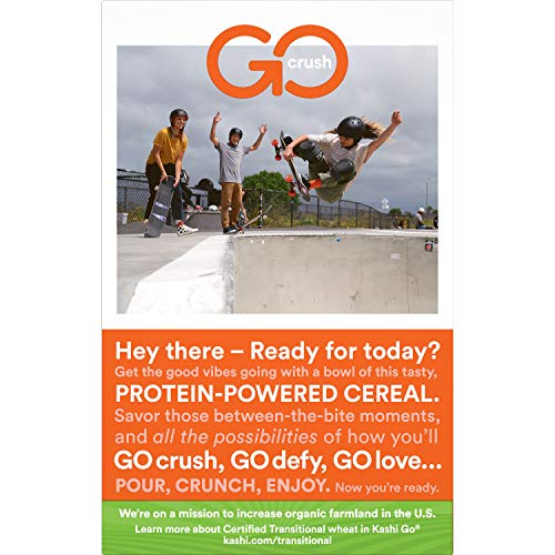 Kashi Go, Breakfast Cereal, Peanut Butter Crunch, Good Source Of