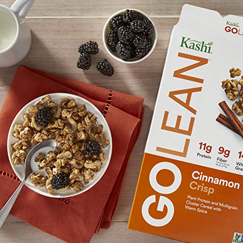 Kashi Go Cinnamon Crisp Breakfast Cereal - Non-Gmo Project Verif