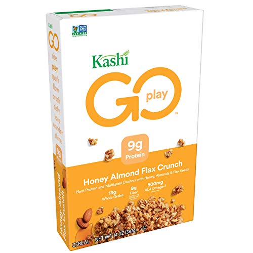 Kashi Go Honey Almond Flax Crunch Breakfast Cereal - Non-Gmo Pro