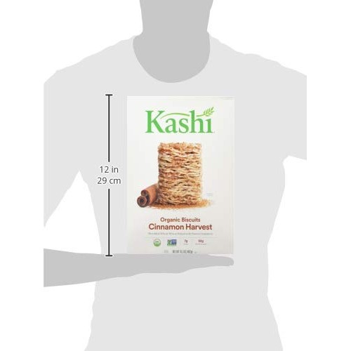Kashi Organic Cinnamon Harvest Breakfast Cereal - Vegan, 16.3 Oz