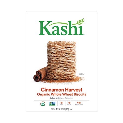 Kashi Organic Cinnamon Harvest Breakfast Cereal - Vegan, 16.3 Oz