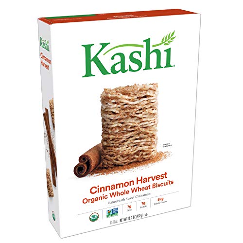 Kashi Organic Cinnamon Harvest Breakfast Cereal - Vegan, 16.3 Oz