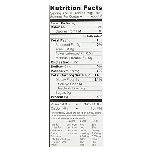 Kashi Organic Promise Cinnamon Harvest Whole Wheat Biscuit Cerea