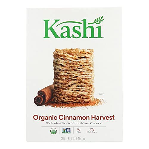 Kashi Organic Promise Cinnamon Harvest Whole Wheat Biscuit Cerea