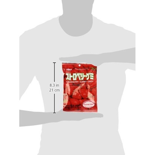 Kasugai Strawberry Gummy Candies