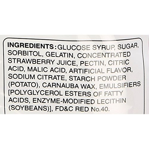 Kasugai Strawberry Gummy Candies