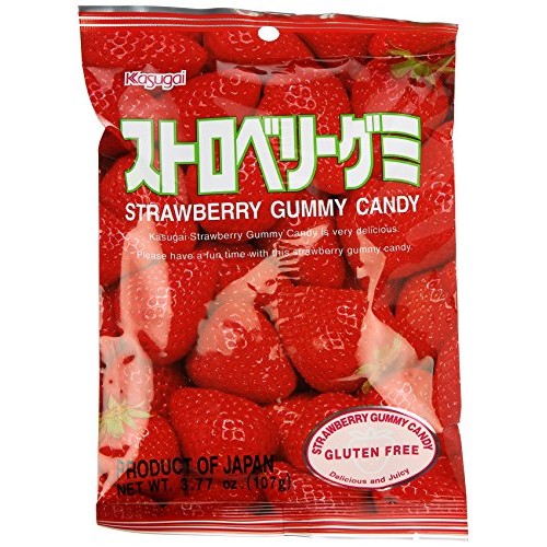 Kasugai Strawberry Gummy Candies