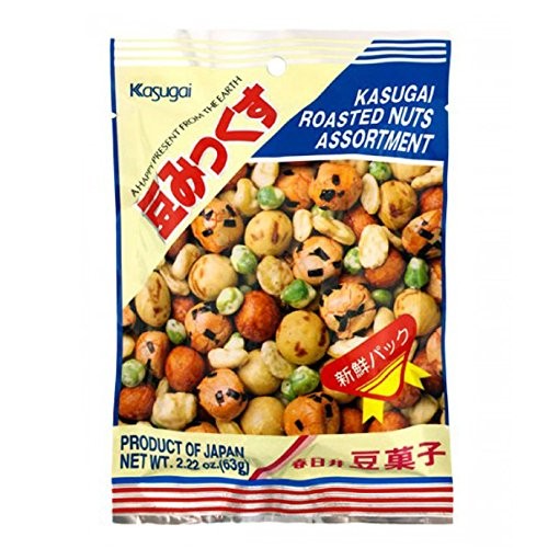 Kasugai Roasted Green Peas 2.57 Ounces Pack Of 4