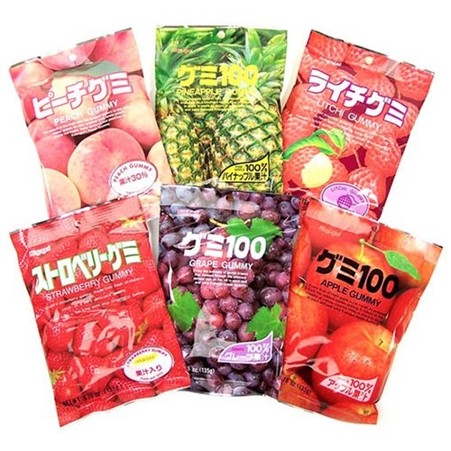 Kasugai Gummy Party Mix 6 Flavors
