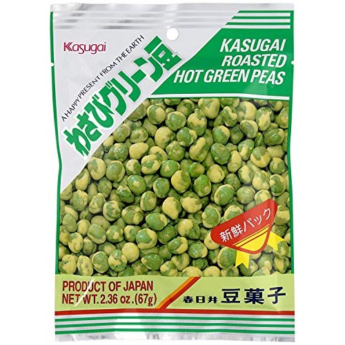 Kasugai Wasabi Green Peas 2.61Oz 6 Pack