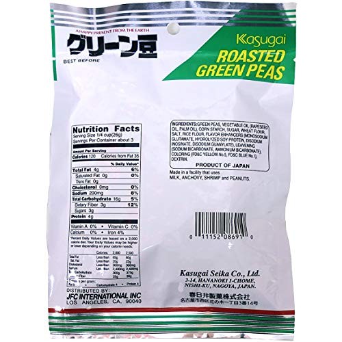 Roasted Green Peas - 3.35Oz [Pack Of 6]