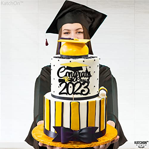 KatchOn, Glitter Graduation Cake Topper 2023 - Graduation Cupcak...