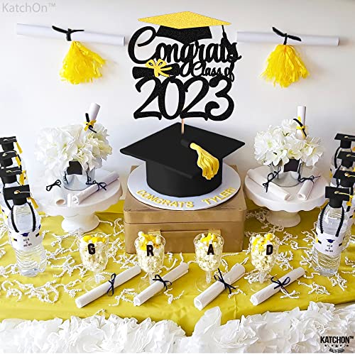KatchOn, Glitter Graduation Cake Topper 2023 - Graduation Cupcak...