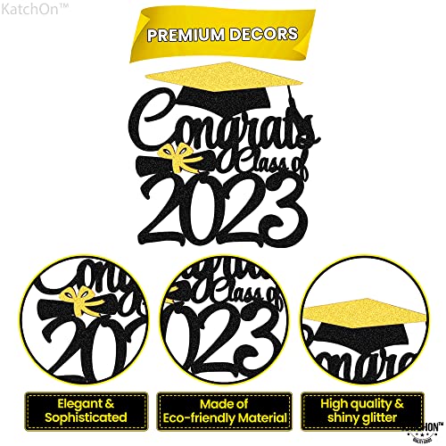 KatchOn, Glitter Graduation Cake Topper 2023 - Graduation Cupcak...