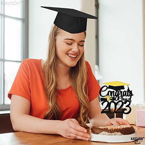 KatchOn, Glitter Graduation Cake Topper 2023 - Graduation Cupcak...