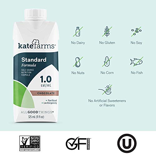 Kate Farms Adult Standard 1.0 Formula, Sole Source Nutrition, Me