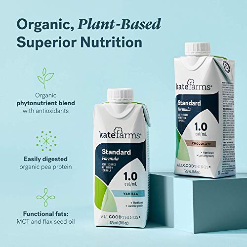 Kate Farms Adult Standard 1.0 Formula, Sole Source Nutrition, Me