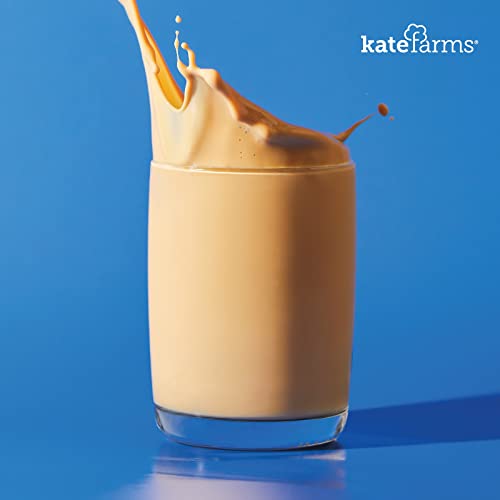 KATE FARMS Organic Vegan Plant Based Nutrition Shake, Vanilla, 1...