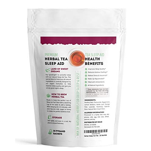 Natural &Amp; Relaxing Herbal Tea Sleep Aid - Kate Naturals. Special