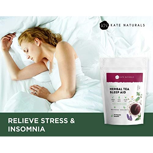 Natural &Amp; Relaxing Herbal Tea Sleep Aid - Kate Naturals. Special