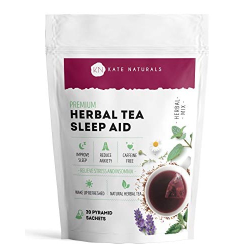 Natural &Amp; Relaxing Herbal Tea Sleep Aid - Kate Naturals. Special
