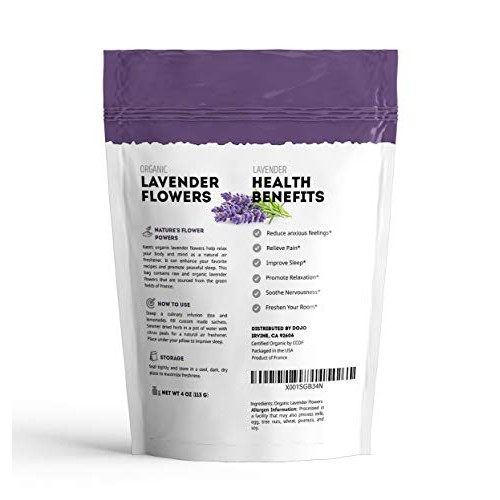 Organic Lavender Flowers - Kate Naturals. Premium Grade. Dried.