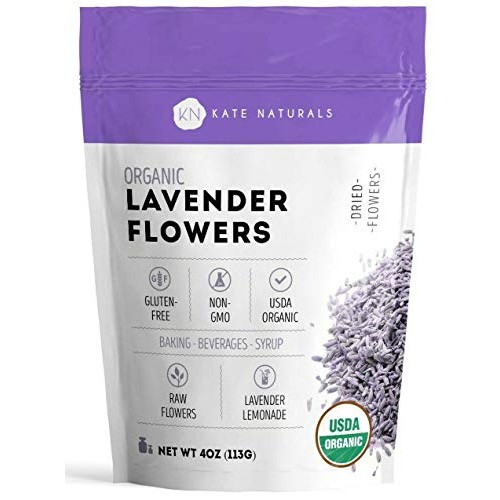 Organic Lavender Flowers - Kate Naturals. Premium Grade. Dried.