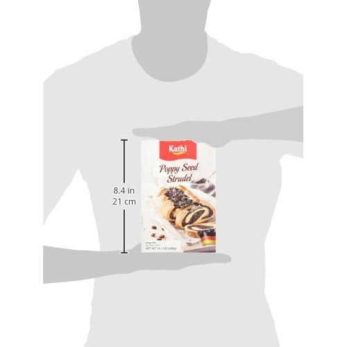 Kathi Poppy Seed Strudel Baking Mix, 14.1 Ounce