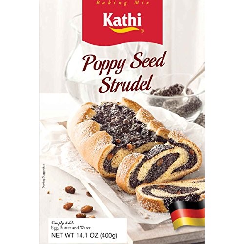 Kathi Poppy Seed Strudel Baking Mix, 14.1 Ounce