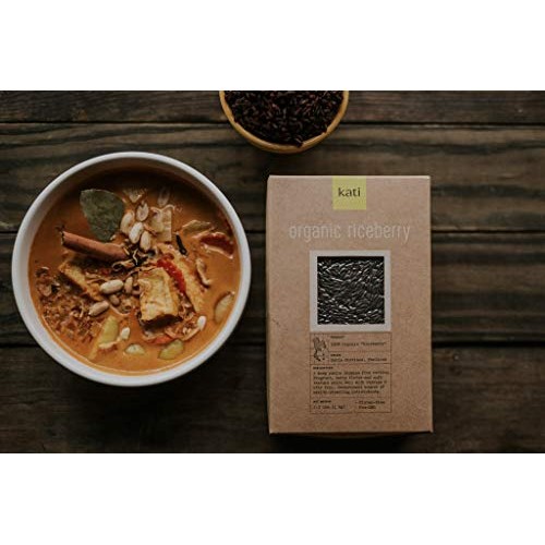 100% Certified Organic Riceberry Purple Jasmine Rice 2.2Lbs •