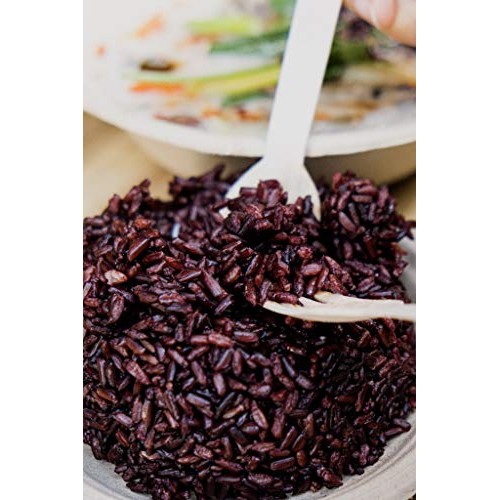 100% Certified Organic Riceberry Purple Jasmine Rice 2.2Lbs •