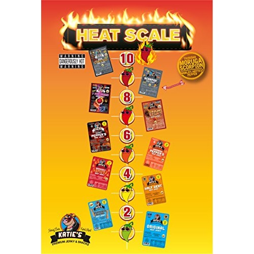 Seriously Spicy Beef Jerky-Gluten Free - No Preservatives, Nitri