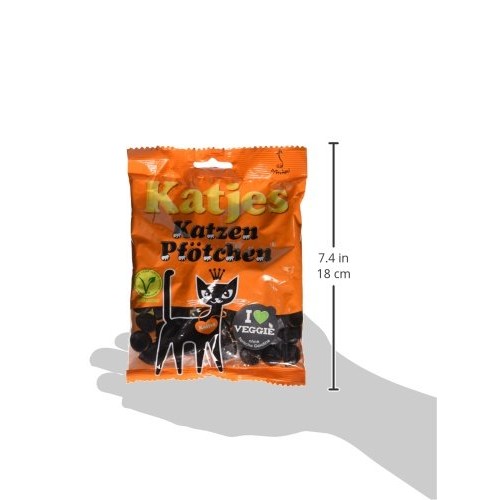 Katzen Pfotchen Liquorice Katjes 200G
