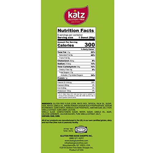 Katz Gluten Free Glazed Donuts | Dairy Free, Nut Free, Soy Free,