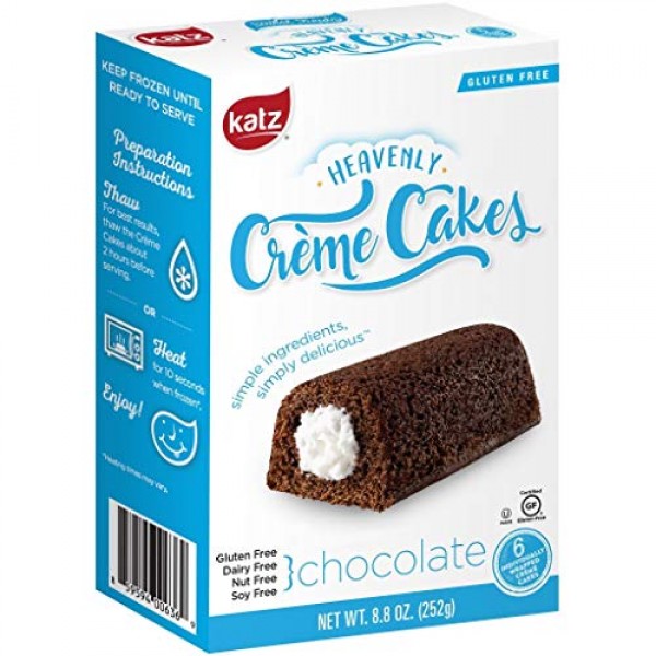 Katz Gluten Free Snacks Heavenly Creme Cake Variety Pack | Choco...