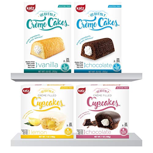Katz Gluten Free Snacks Heavenly Creme Cake Variety Pack | Choco