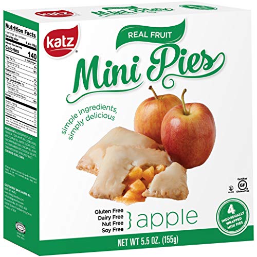 Katz Gluten Free Snacks Mini Pies Variety Pack | Apple, Blueberr