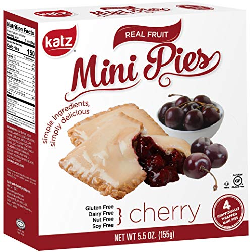 Katz Gluten Free Snacks Mini Pies Variety Pack | Apple, Blueberr
