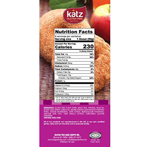 Katz Gluten Free Snacks Top 8 Donut Flavors | Gluten Free, Dairy
