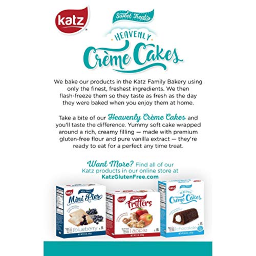 Katz Gluten Free Vanilla Crème Cakes | Dairy Free, Nut Free, Soy