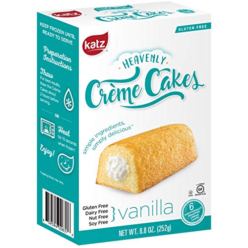 Katz Gluten Free Vanilla Crème Cakes | Dairy Free, Nut Free, Soy