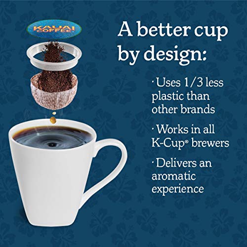 Kauai Coffee Single-Serve Pods, Garden Isle Medium Roast – 100%