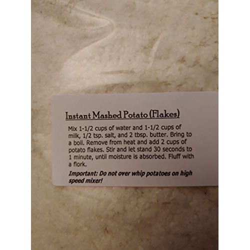 Instant Potato Flakes, Bulk 40 Lb. Case