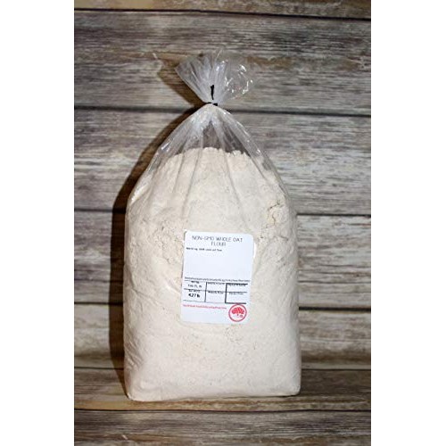 Kauffmans Fruit Farm Bulk Whole Oat Flour For Baking, 4.5 Lb. Bag