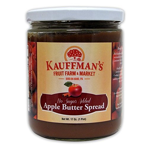 Kauffmans Fruit Farm Spiced Apple Butter, Homemade, No Sugar Ad