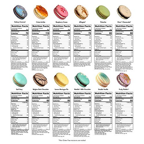 Kaylas Cake Premium French Macarons Cookies Gift Baskets Gourme