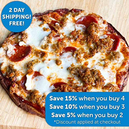 Kbosh Keto Crusts - The #1 Cauliflower Keto Pizza Crust - Only 1