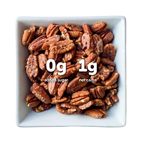 KBosh Keto Candied Pecans - Sweet and Crunchy Low Carb Snacks wi...