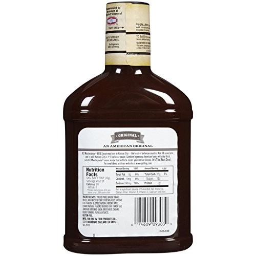 Kc Masterpiece Barbecue Sauce - Original - 40 Oz