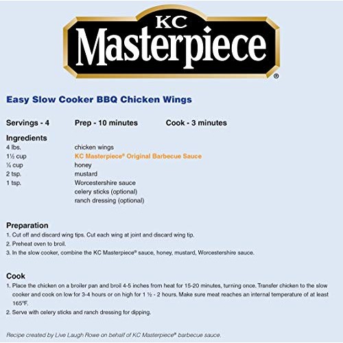 KC Masterpiece Original Barbecue Sauce, 18 Ounces